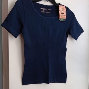Zara Deep Blue Women's Top